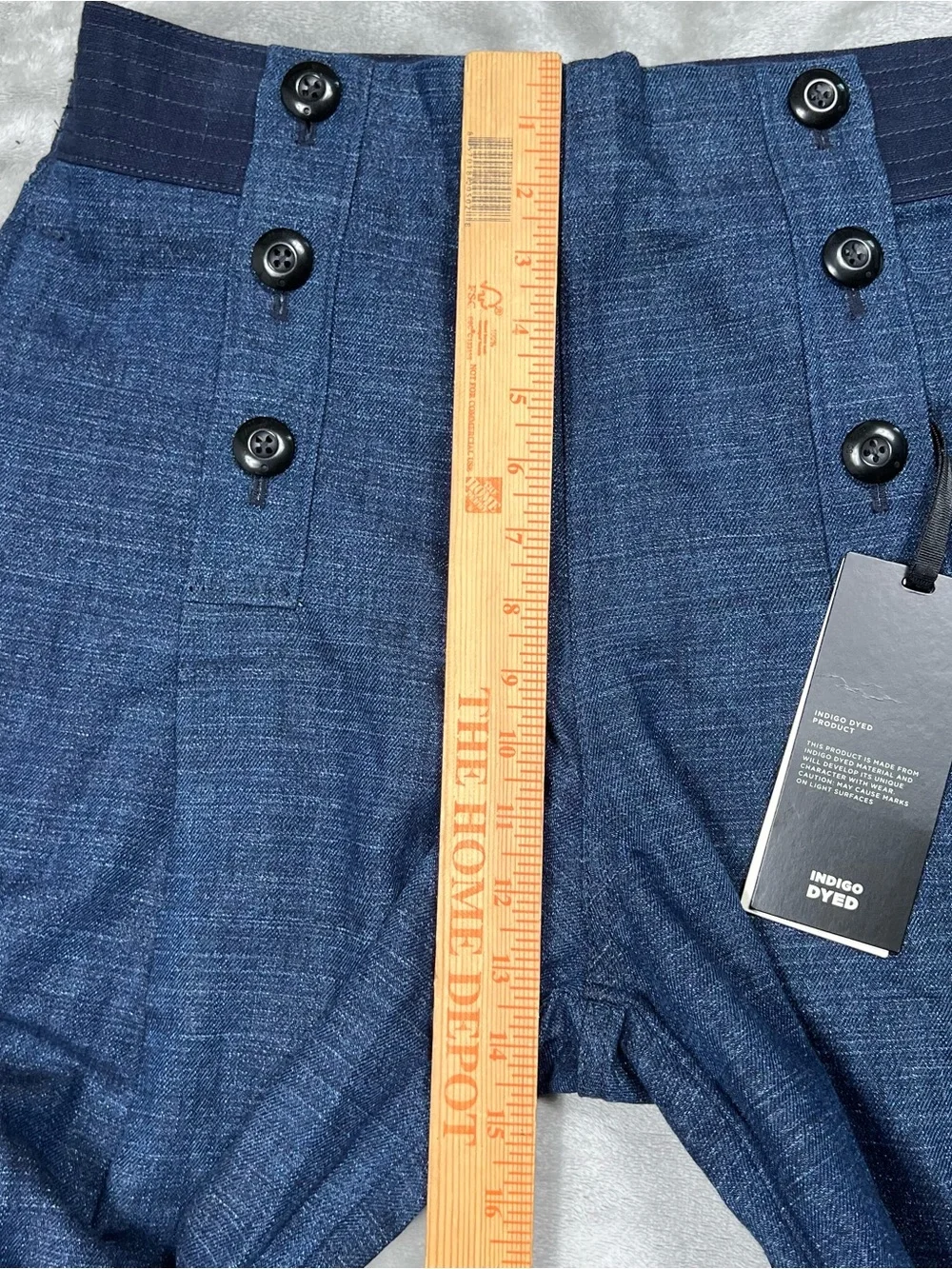 NWT G Star Maxi Navy Jeans Adult 30x31 Blue Loose Fit Wool Linen Military Pants